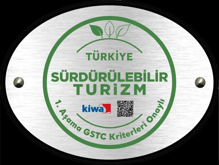 Türkiye Sürdürülebilir Turizm 1. Aşama GSTC Kriterleri Onaylı belgesi