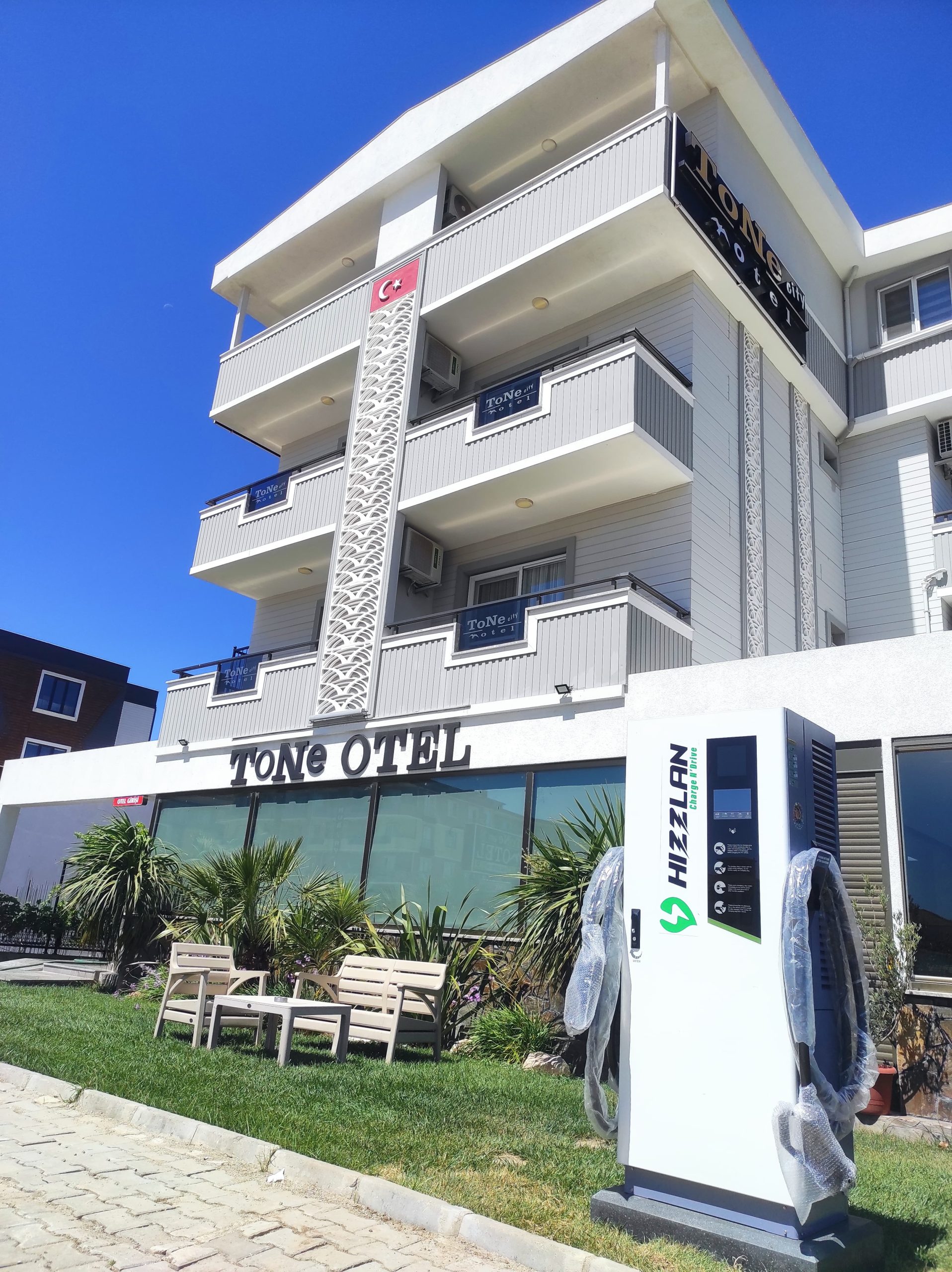 gömeç hızzlan elektrikli araç şarj istasyonu